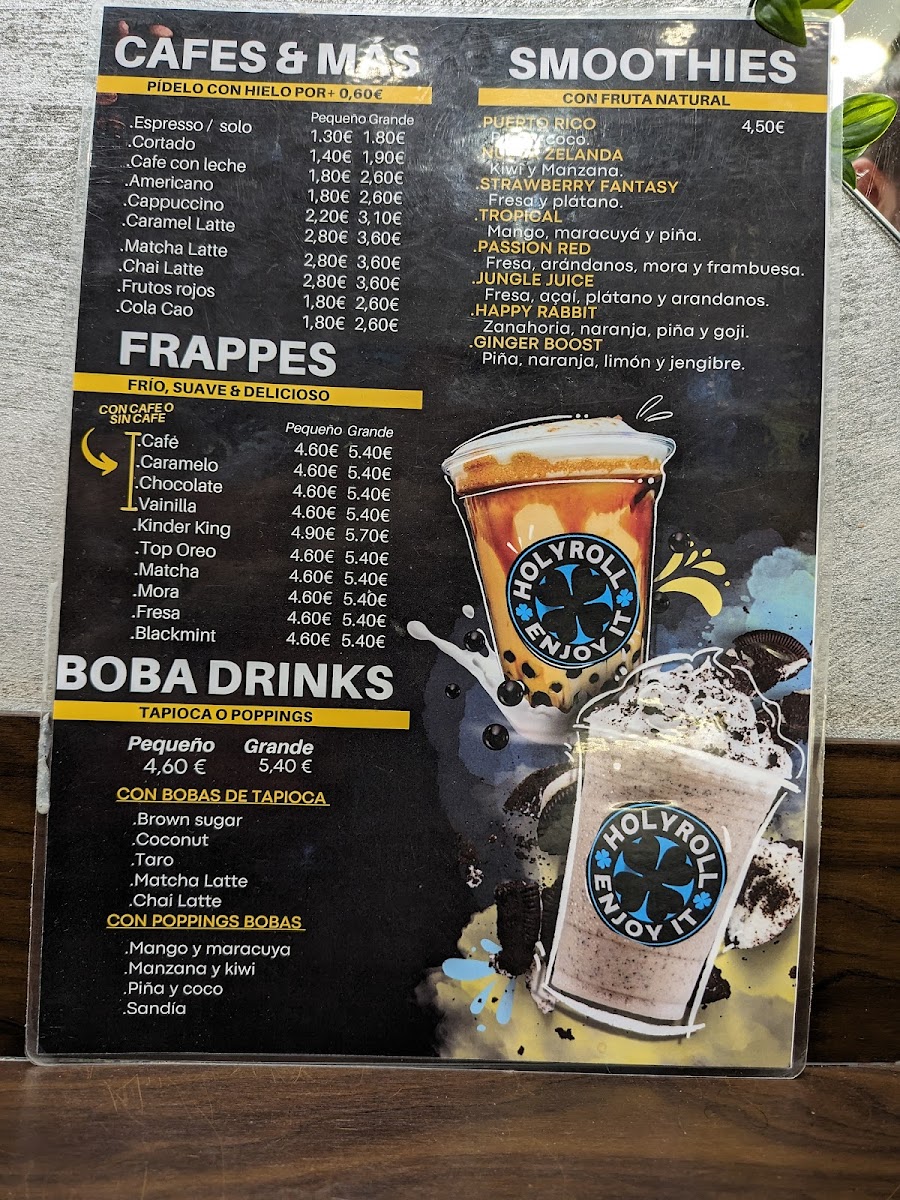 Menu Holyroll Puente Y Pellon-6